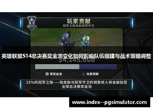 英雄联盟S14总决赛奖金池变化如何影响队伍组建与战术策略调整